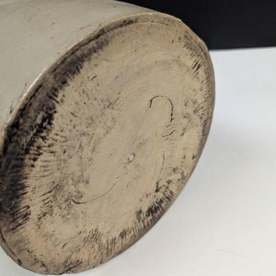 Vintage 8" Tall Stoneware Crock