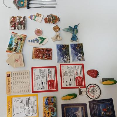 Kitchen towels - hot pads - coasters - and refrigerator magnets