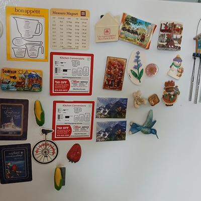 Kitchen towels - hot pads - coasters - and refrigerator magnets
