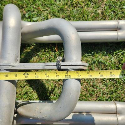 Vintage Exhaust Headers Yard Garage Art