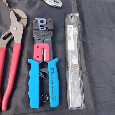 A VARIETY OF HAND TOOLS