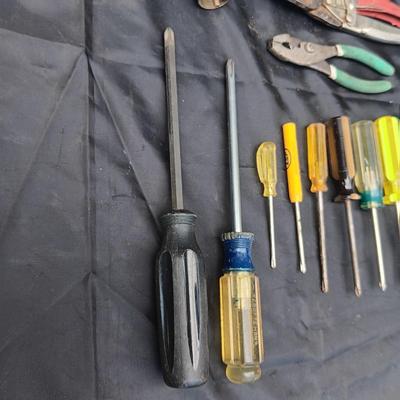 FLAT AND PHILLIPS SCREWDRIVERS AND MORE