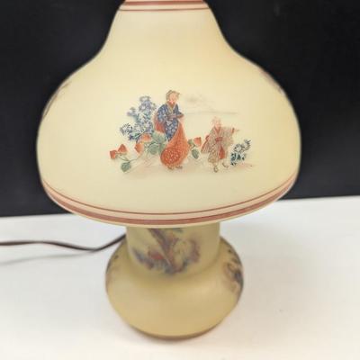 Sale Photo Thumbnail #470: Bellova Czechoslovakia Glass Lamp #2164