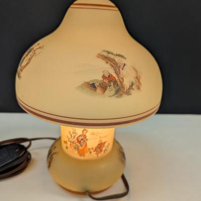Sale Photo Thumbnail #474: Bellova Czechoslovakia Glass Lamp #2164