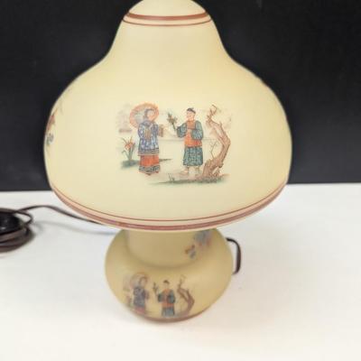 Sale Photo Thumbnail #472: Bellova Czechoslovakia Glass Lamp #2164
