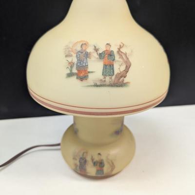 Sale Photo Thumbnail #469: Bellova Czechoslovakia Glass Lamp #2164