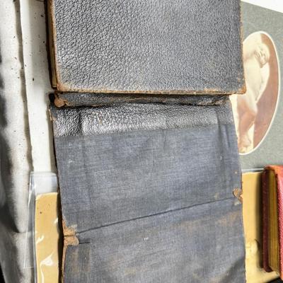 Early 20th century sleeved photos and 1930s-50s travel journals handwritten