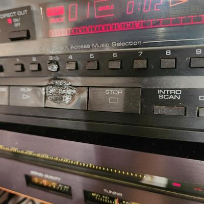 Yamaha Natural Sound Amplifier a-17 , Compact Disc Player CDx-520 , Tuner T-2 , with 1 Bose Speaker + 2 Bullet Tweeters