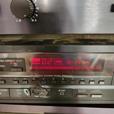 Yamaha Natural Sound Amplifier a-17 , Compact Disc Player CDx-520 , Tuner T-2 , with 1 Bose Speaker + 2 Bullet Tweeters