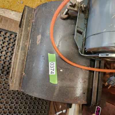 Squirrel Cage Blower Fan With Belt Driven motor Tested Working