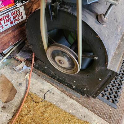 Squirrel Cage Blower Fan With Belt Driven motor Tested Working