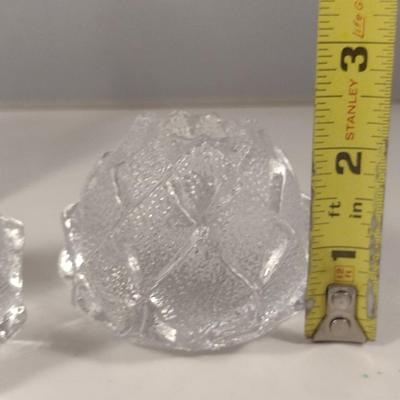 Crystal/Glass Home Decor- Candle Holders and Bell