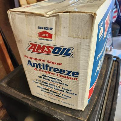 Case AMSOIL Propylene Glycol Antifreeze & Engine Coolant 4 1 Gallons
