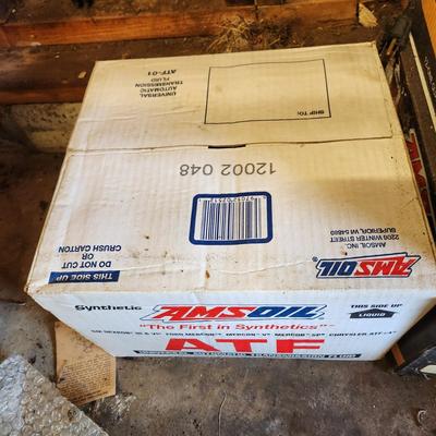 Case AMSOIL Synthetic ATF Automatic Transmission Fluid 12 1 quarts