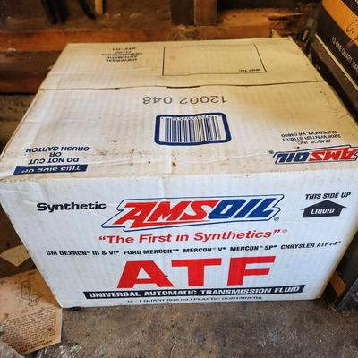 Case AMSOIL Synthetic ATF Automatic Transmission Fluid 12 1 quarts