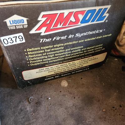 Case of AMSOIL 100% Synthetic Motor Oil 0W-30 12- 1 Qt 379
