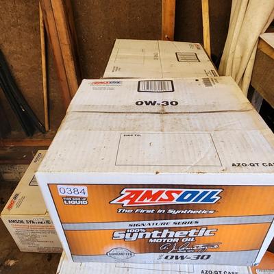 Case of AMSOIL 100% Synthetic Motor Oil 0W-30 12- 1 Qt 384