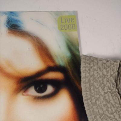 Britney Spears Book and Hat from Live Tour 2000