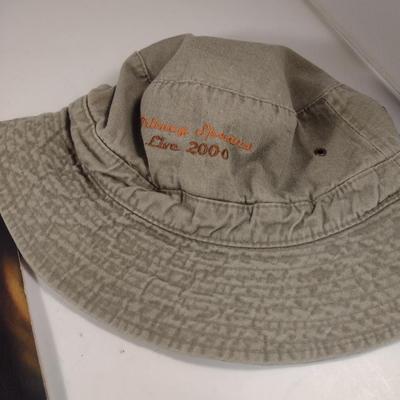 Britney Spears Book and Hat from Live Tour 2000