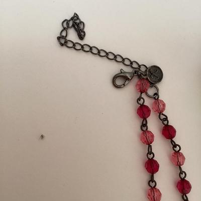 Necklace and earrings