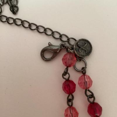 Necklace and earrings