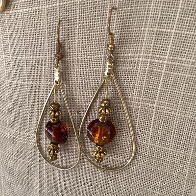 Two pairs of earrings