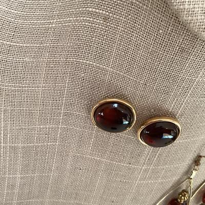 Two pairs of earrings