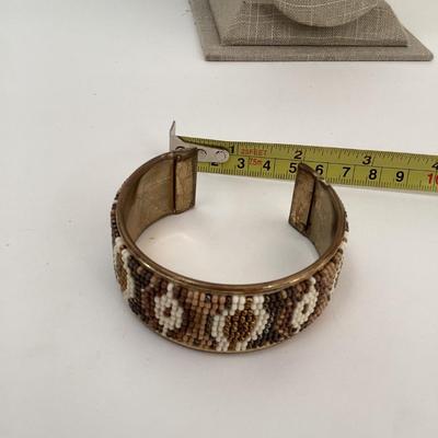 Vintage brass cuff bracelet. Navajo