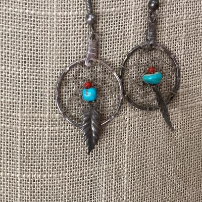 silver toned dreamcatcher