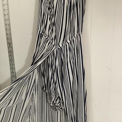 J for Justify Zebra striped romper with half shirt size L