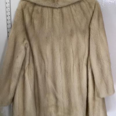 Vintage fur coat from Willmann's furriers in OKC