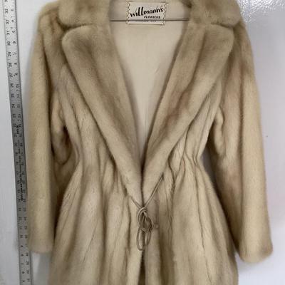 Vintage fur coat from Willmann's furriers in OKC