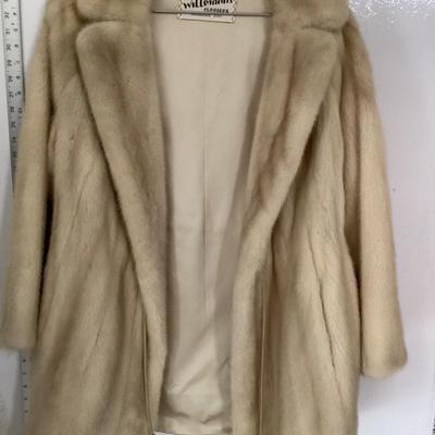 Vintage fur coat from Willmann's furriers in OKC