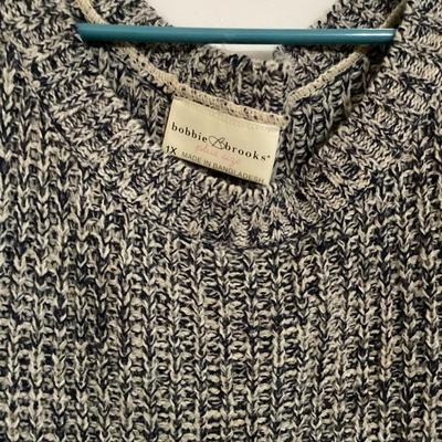 Bobbie brooks Navy blue sweater dress CL