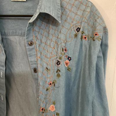 willow ridge 3 x long sleeve button up
