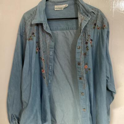 willow ridge 3 x long sleeve button up
