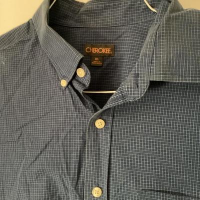 Cherokee long sleeve dress shirt size XL