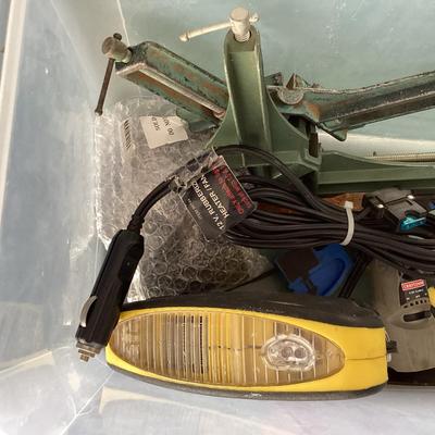 Garage bundle misc. tools tub with lid included if local