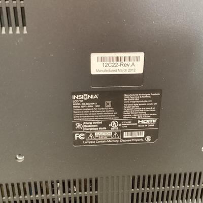 Insignia 32 inch tv- NO remote