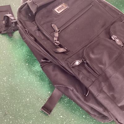 NRA black backpack