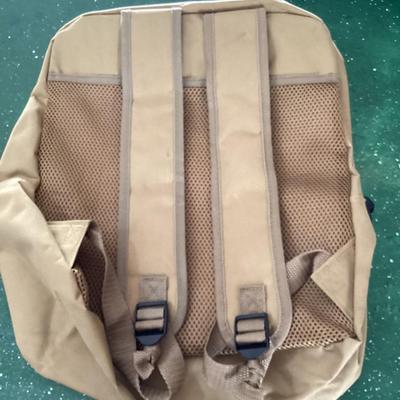 NRA tan back - breathable material