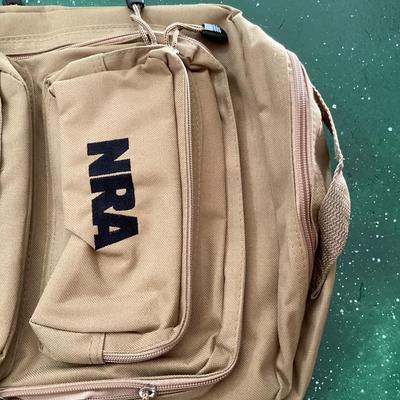 NRA tan back - breathable material