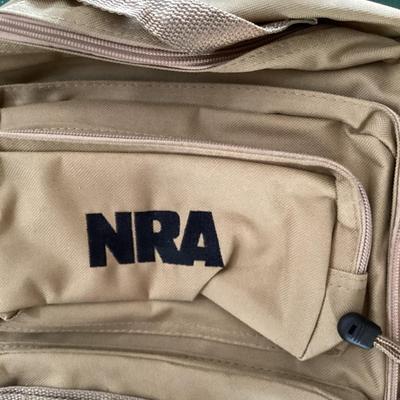 NRA tan back - breathable material