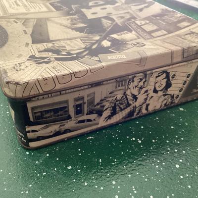 6.5" x 10" x 2" zippo metal box with lid