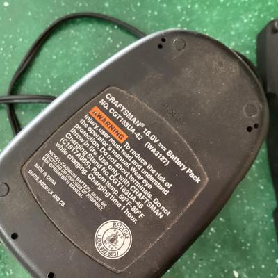 craftsman charger and battery with wall mount