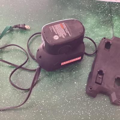 craftsman charger and battery with wall mount
