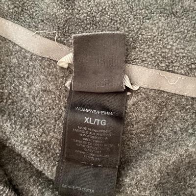 north face collared sweater gray size youth XLarge