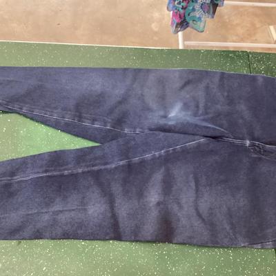 lee elastic waistband women's jeans size 8