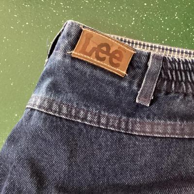 lee elastic waistband women's jeans size 8