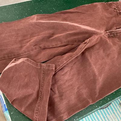 30x32 rocky mountain red washed denim jeans